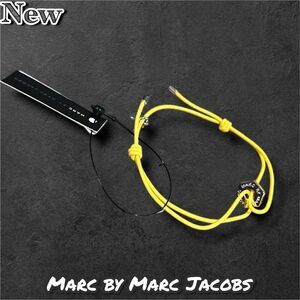 New NWT MARC BY MARC JACOBS Friendship Bracelet - Yellow Bolt
